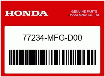 Honda SCHLUESSEL, SITZSCHLOSS, Honda-Teilenummer 77234MFGD00