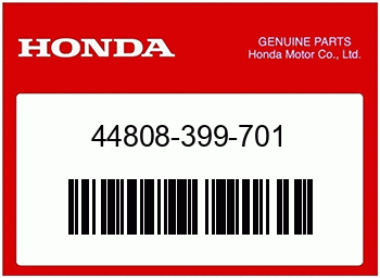 Honda SCHEIBE, GESCHWINDIGKEITS, Honda-Teilenummer 44808399701