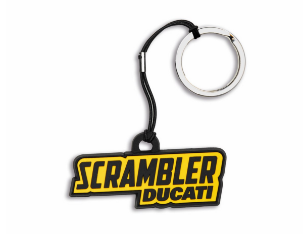 Ducati Original SCRAMBLER LOGO Schlüsselanhänger