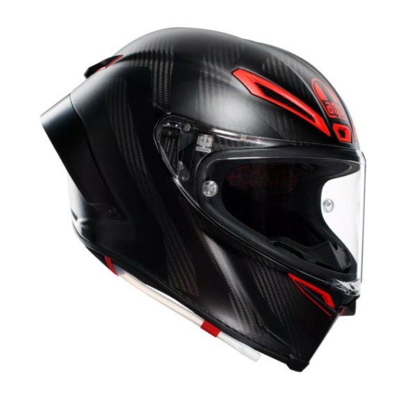 AGV PISTA GP RR INTREPIDO MATT CARBON/BLK/RED M