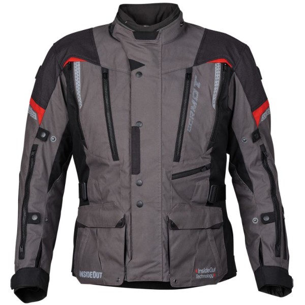 GERMOT MOTORRADJACKE INSIDE OUT ANTHRAZIT