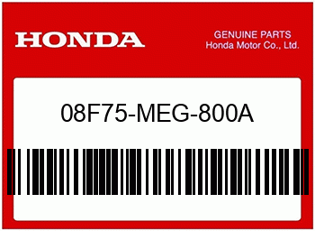 Honda CHROME-TEILE, Honda-Teilenummer 08F75MEG800A