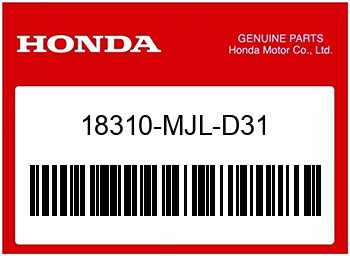 Honda Schalldämpfer komplett
