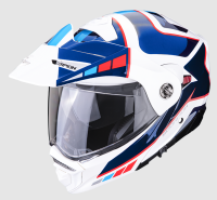 Scorpion KLAPPHELM ADX-2 CAMINO Perle Weiss-Blau-Rot Gr. L