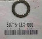 Honda SEITENPLATTE U-Scheibe, FUSSRASTE HINTEN 50715KE8000