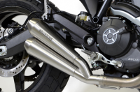 Spark Auspuff Ducati Scrambler 800 / 803 Slip-On Classic Double Spark Auspuff Ducati Scrambler 800 / 803 Slip-On Classic Double