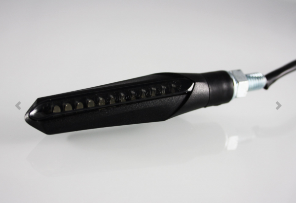 PROTECH Uni LED- Lauflicht Blinker RC-40 Li./Re. Schwarz