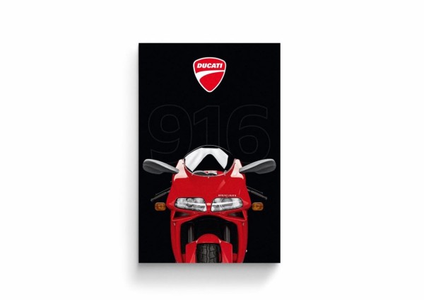 Ducati Original 916 SCHILD MAGNET