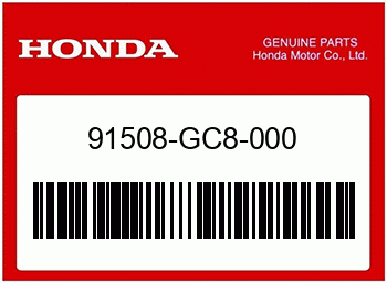 Honda KEGELKOPFSCHRAUBE, 5X7, Honda-Teilenummer 91508GC8000