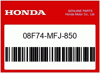 Honda REAR SEAT COWL BRIGHT LIM, Honda-Teilenummer 08F74MFJ850