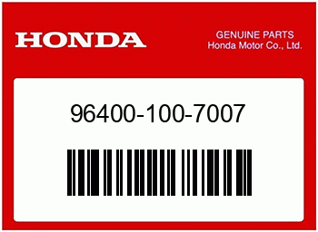 Honda FLANSCHENSCHRAUBE, 10X70, Honda-Teilenummer 964001007007