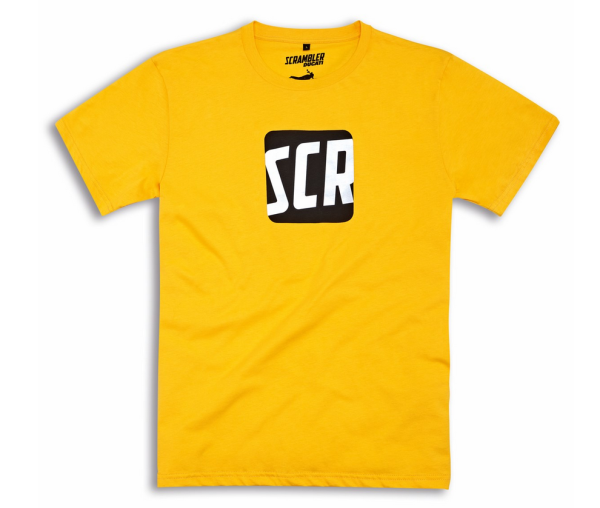 Ducati Original SCRAMBLER ICON GELB T-SHIRT