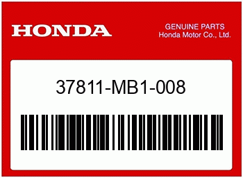 Honda PACKUNG, BENZINARESERVESE, Honda-Teilenummer 37811MB1008