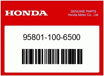 Honda FLANSCHENSCHRAUBE, 10X65 mm