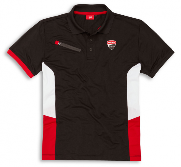 DUCATI CORSE RED POLO-SHIRT