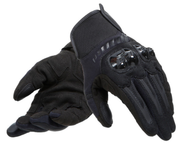 Dainese MIG 3 AIR TEX GLOVES HANDSCHUHE schwarz