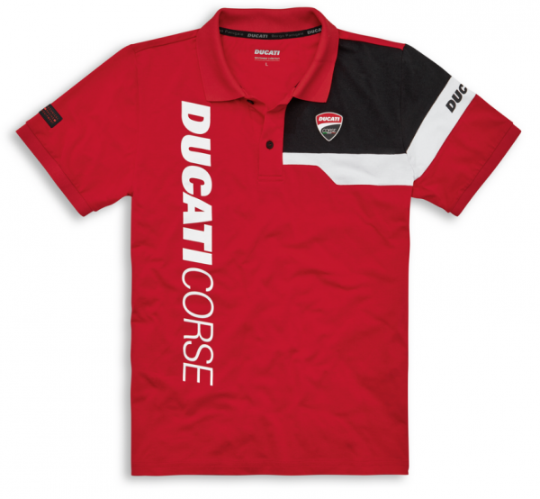 Ducati Corse TRACK 21 RED POLO-SHIRT