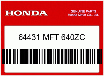 Honda INNENABDECKUNG R., OBEN *, Honda-Teilenummer 64431MFT640ZC