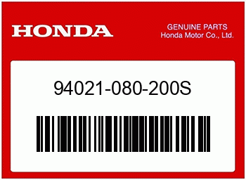 Honda HUTMUTTER, 8MM, Honda-Teilenummer 94021080200S