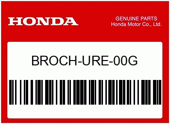Honda ZUB.KATAL.(1=20ST.), Honda-Teilenummer BROCHURE00G