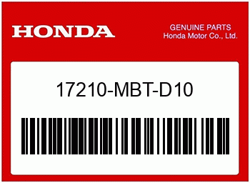Honda EINSATZ, LUFTFILTER, Honda-Teilenummer 17210MBTD10
