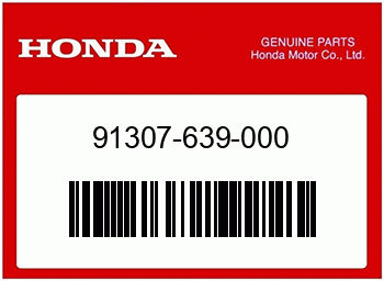 Honda O-RING 64.5X2MM, Honda-Teilenummer 91307639000