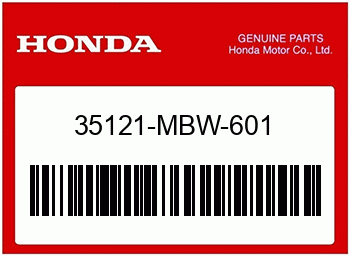 Honda BLANKSCHLUESSEL, Honda-Teilenummer 35121MBW601