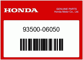 Honda KREUZSCHLITZSCHRAUBE 6x50, Honda-Teilenummer 9350006050