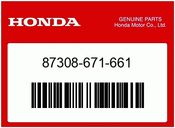 Honda TEIL WIRD AUSVERK., Honda-Teilenummer 87308671661