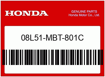 Honda PANNIER STAY SET, Honda-Teilenummer 08L51MBT801C