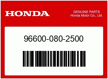 Honda INNENSECHSKANTSCHRAUBE, 8, Honda-Teilenummer 966000802500