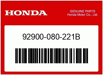 Honda STEHBOLZEN, 8X22, Honda-Teilenummer 92900080221B