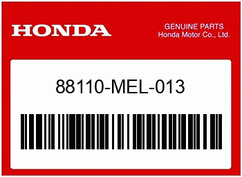 Honda RUECKSPIEGEL KOMPL., R., Honda-Teilenummer 88110MEL013