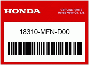 Honda Schalldämpfer komplett