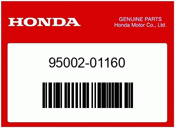 Honda KLEMME, SCHLAUCH (A16), Honda-Teilenummer 9500201160