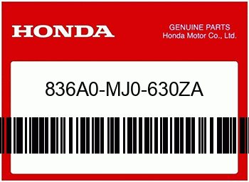 Honda SEITLICHE ABDECKUNG, Honda-Teilenummer 836A0MJ0630ZA