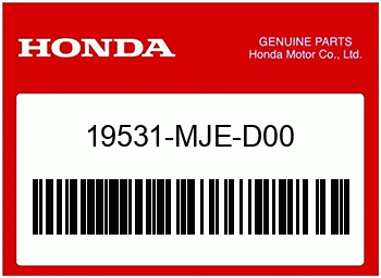 Honda KLEMME, WASSERSCHLAUCH (D, Honda-Teilenummer 19531MJED00