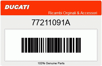 Ducati SCHRAUBE TBEI M5X12, Ducati-Teilenummer 77211091A