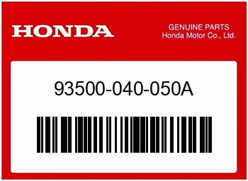 Honda TEIL WIRD AUSVERK., Honda-Teilenummer 93500040050A