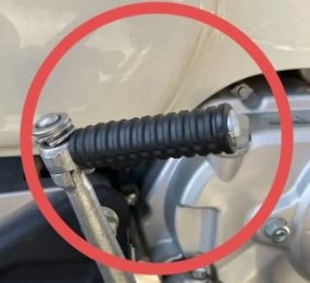 Honda GUMMI KICKSTARTER, 9501152000