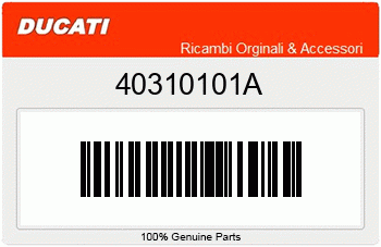 Ducati TACHOWELLE, Ducati-Teilenummer 40310101A
