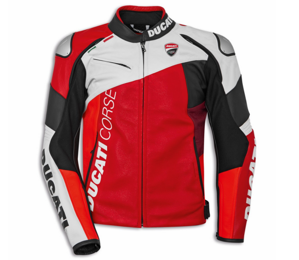 Ducati by Dainese LEDERJACKE CORSE C6 perforiert