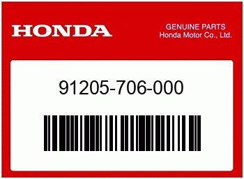 Honda DICHTRING, Honda-Teilenummer 91205706000