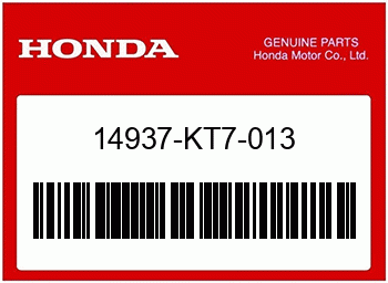 Honda VENTILSPIELAUSGL.SCHEIBEN, Honda-Teilenummer 14937KT7013