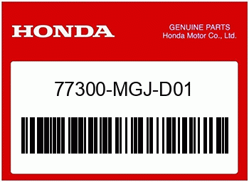 Honda SITZ KOMPL., SOZIUS, Honda-Teilenummer 77300MGJD01