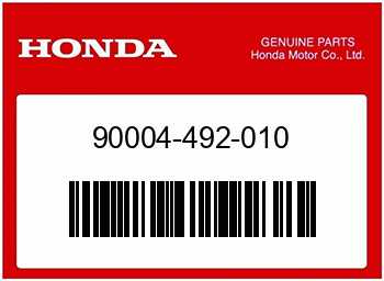 Honda BOLT,SPL 10X22, Honda-Teilenummer 90004492010