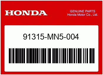 Honda O-RING, 5.4X3.2(NOK), Honda-Teilenummer 91315MN5004