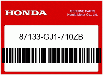 Honda AUFKLEBER, Honda-Teilenummer 87133GJ1710ZB