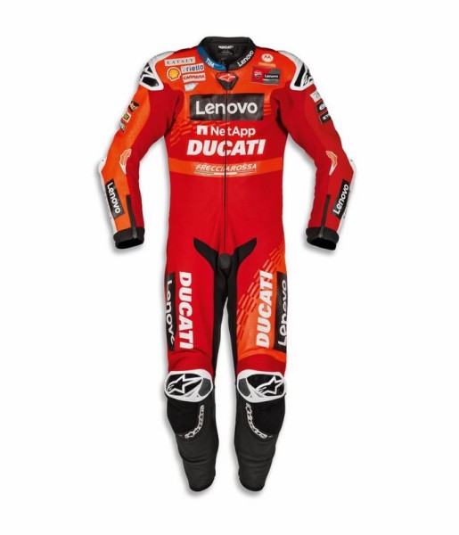 DUCATI ORIGINAL LEDERKOMBI GP TEAM 25 PERFORIERT