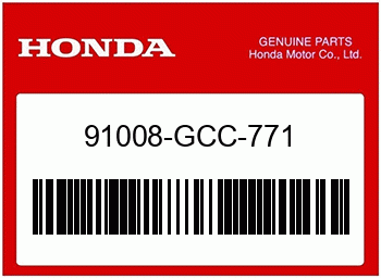 Honda RADIALKUGELLAGER, 6902 C3, Honda-Teilenummer 91008GCC771